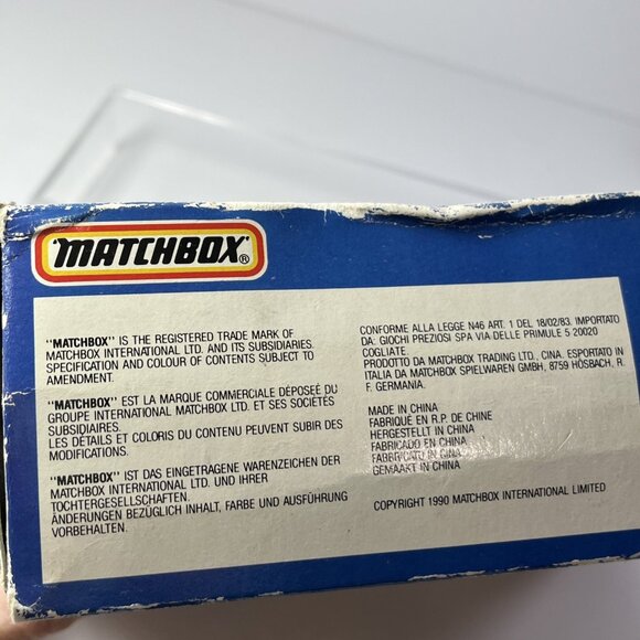 Matchbox Connectables Lube & Tune Toy Car Service Playset Garage 1 Vehicle 1990 - Picture 10 of 16
